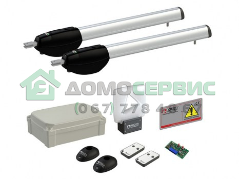 Автоматика для распашных ворот Roger KIT BE20/410
