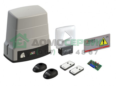 Комплект автоматики для откатных ворот Roger KIT BH30/805 