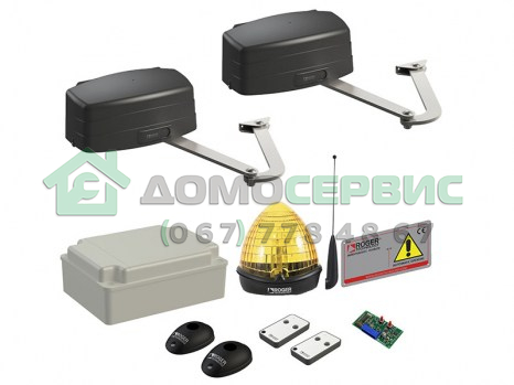 Автоматика для распашных ворот Roger KIT R23/373
