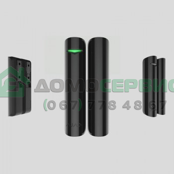 Беспроводной датчик открытия DoorProtect Plus чёрный