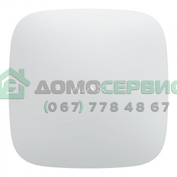 Интеллектуальная централь системы безопасности Hub Plus белая